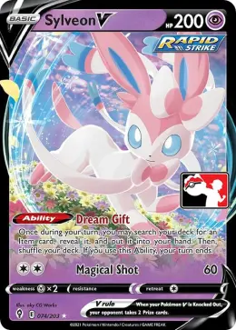 Sylveon V card