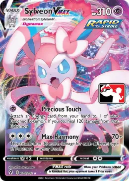 Sylveon VMAX card