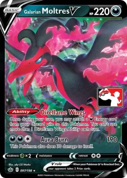 Galarian Moltres V card