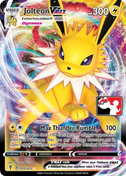 Jolteon VMAX card
