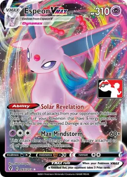 Espeon VMAX card