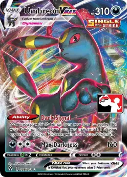 Umbreon VMAX card