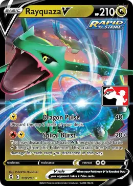 Rayquaza V card