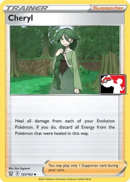 Cheryl card