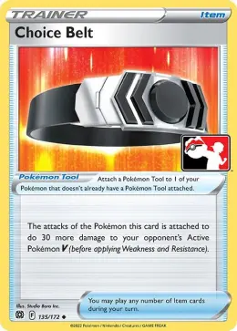 Choice Belt card