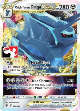 Origin Forme Dialga VSTAR card