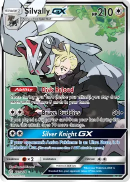 Silvally-GX card