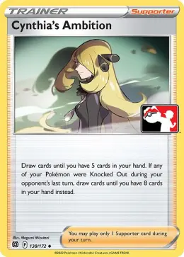 Cynthia's Ambition card