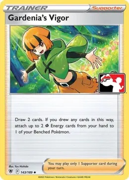 Gardenia's Vigor card