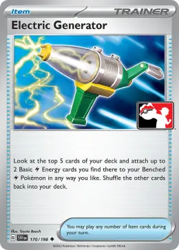 Electric Generator card