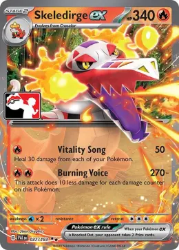 Skeledirge ex card
