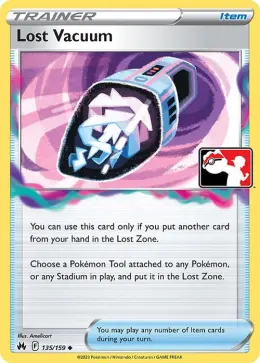 Lost Vacuum card