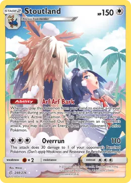 Stoutland card