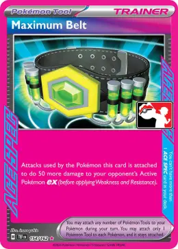 Maximum Belt card