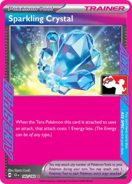 Sparkling Crystal card
