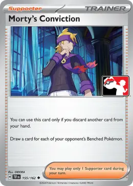 Morty's Conviction card