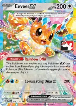 Eevee ex card
