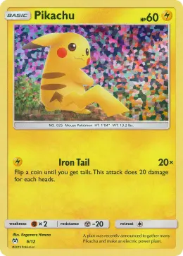 Pikachu card