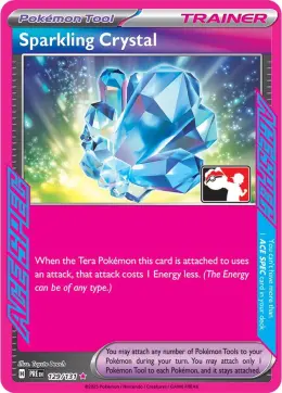 Sparkling Crystal card