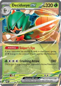 Decidueye ex card