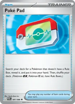 Poké Pad card