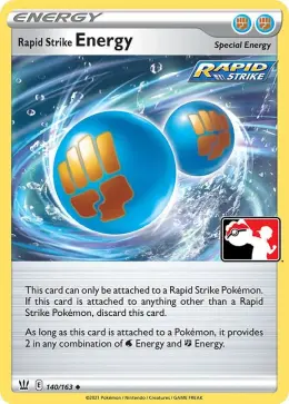 Rapid Strike Energy card