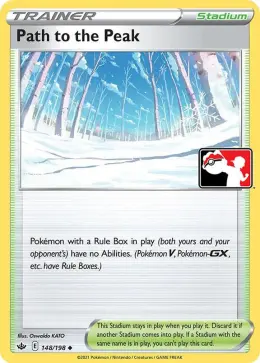 Path to the Peak card