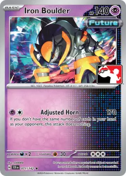 Iron Boulder card