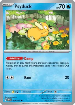 Psyduck card