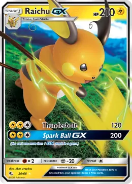 Raichu-GX card