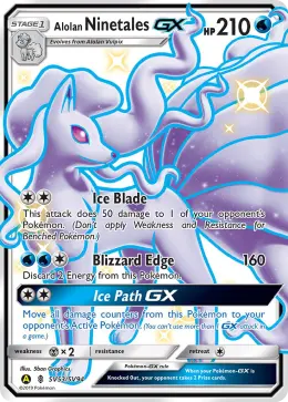 Alolan Ninetales-GX card