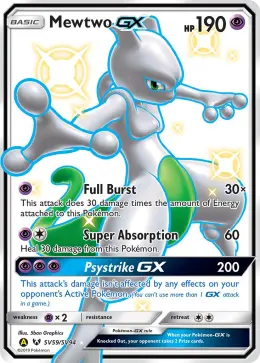 Mewtwo-GX card