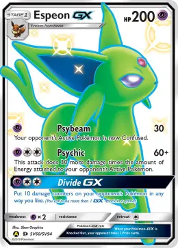 Espeon-GX card