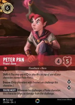 Peter Pan card