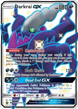 Darkrai-GX card
