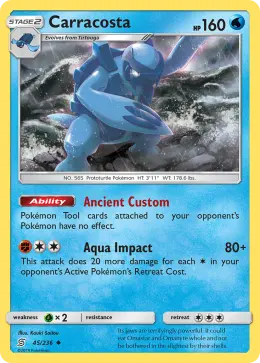 Carracosta card