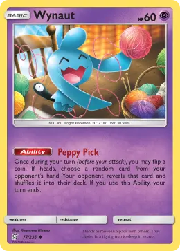 Wynaut card