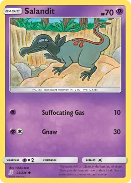 Salandit card