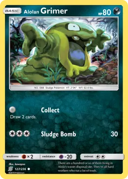 Alolan Grimer card