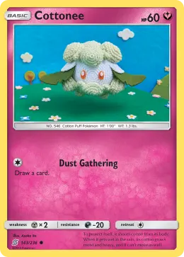 Cottonee card
