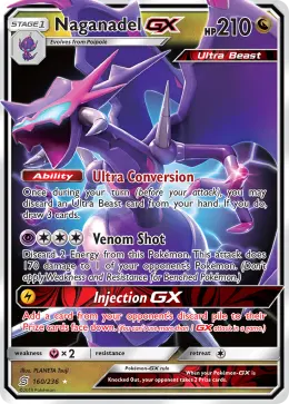 Naganadel-GX card