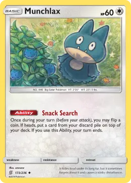 Munchlax card