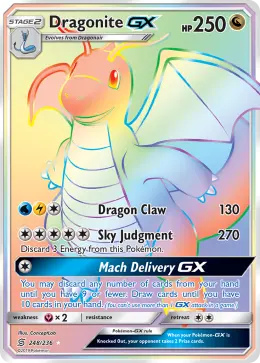Dragonite-GX card