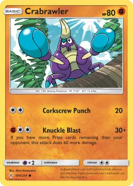 Crabrawler card