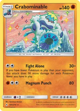 Crabominable card