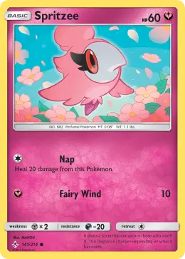 Spritzee card