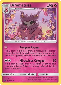 Aromatisse card