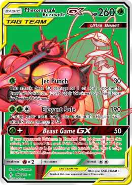 Pheromosa & Buzzwole-GX card