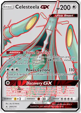 Celesteela-GX card