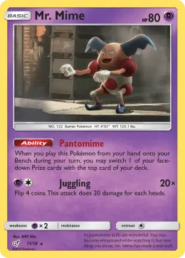 Mr. Mime card